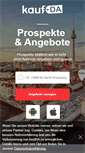 Mobile Screenshot of kaufda.de